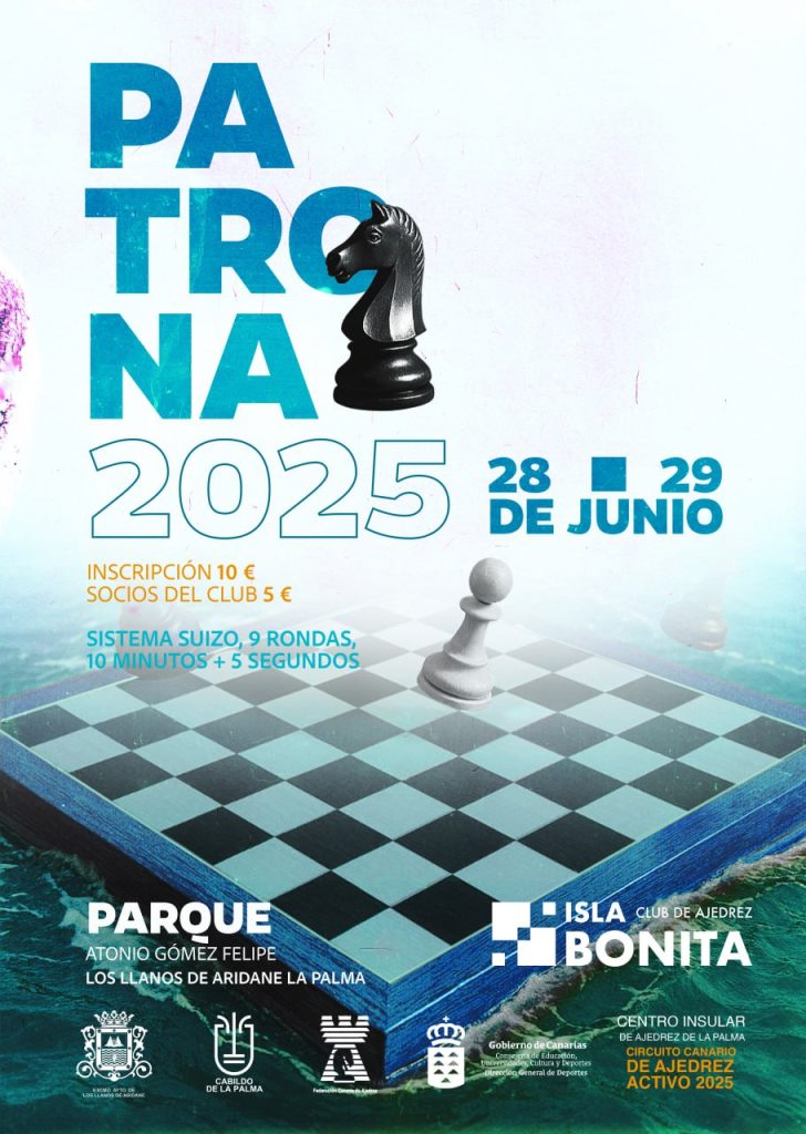 Torneo de Ajedrez Fiestas de La Patrona 2025 - Los Llanos de Aridane ...